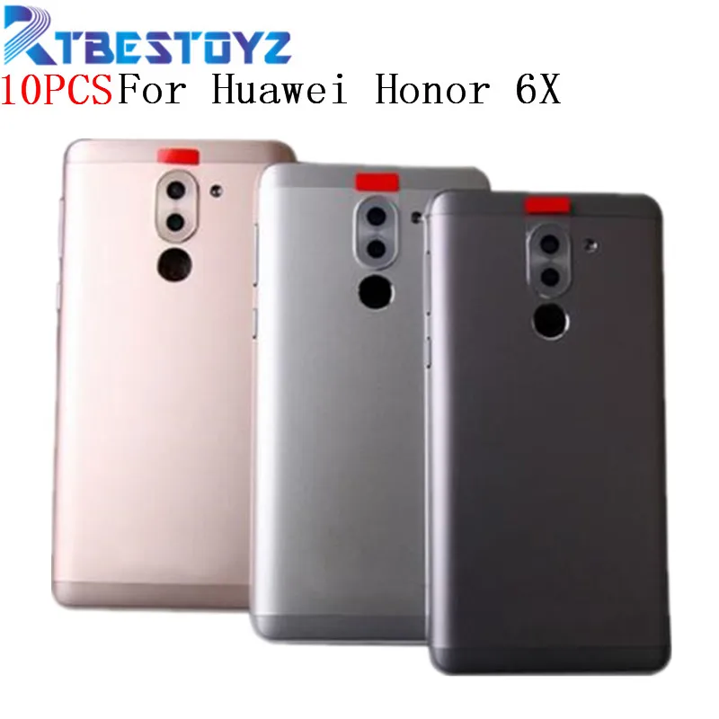 10 шт. оригинальная задняя крышка батарейного отсека Корпус для Huawei Honor 6X GR5 2017/Mate 9