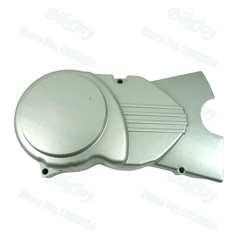 Серебряная задняя крышка двигателя для 50cc 70 90 110 125cc Dirt Pit Bike CRF50 XR50 Lifan YX SSR YCF Stomp