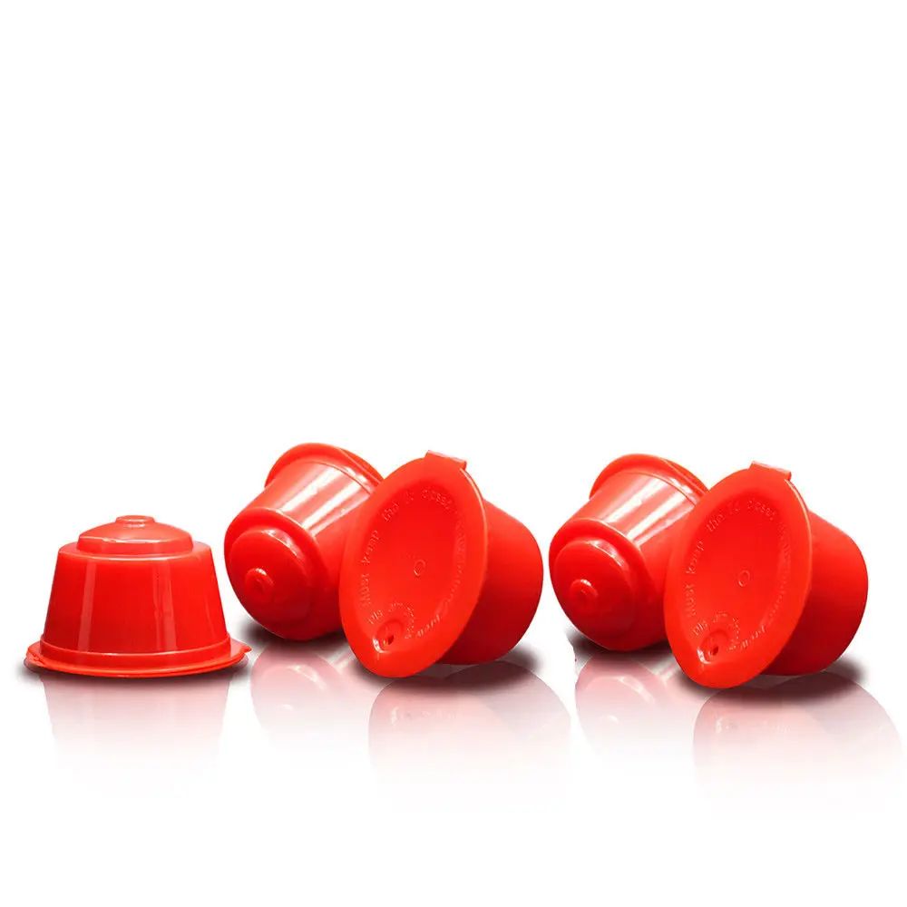 Красного цвета 1 шт использовать 50 раз многоразового Dolce Gusto Кофе Капсула nescafe dolce