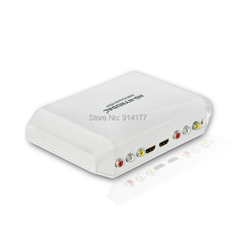 Новейший! HDMI караоке Поющая машина миксер конвертер для ПК ТВ DVD система сделать