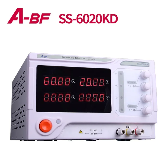ABF 0-60V Регулируемый DC Стабилизированный импульсный источник питания 10A 20A 30A 50A высокое питание - Цвет: SS-6020KD