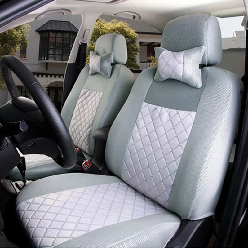 

2 front seat Universal car seat covers For Citroen All Models Citroen All Models c4 c5 c2 c3 DS drain auto accessories