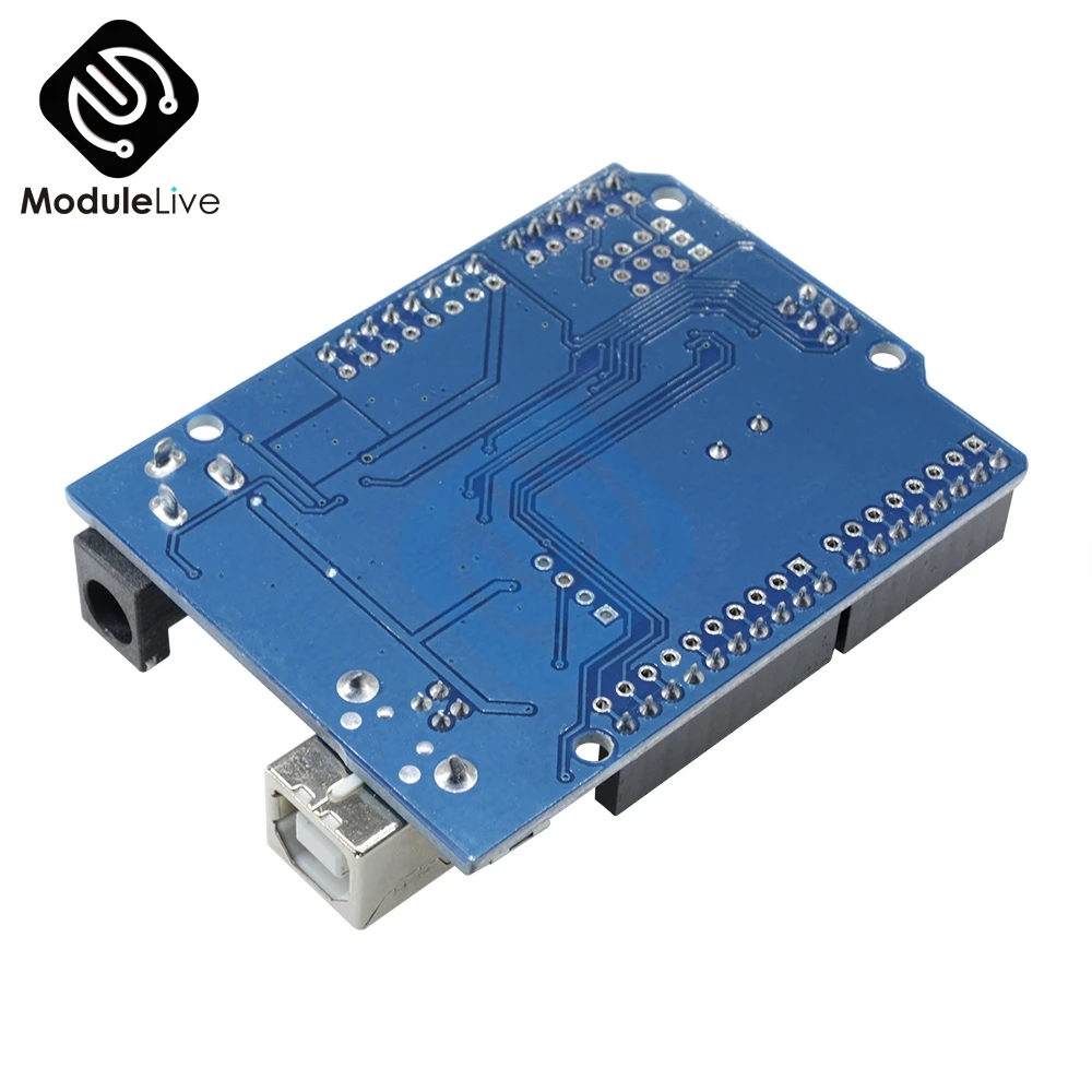 UNO R3 Compatibles Board mit Atmel ATmega328P 16 МГц CH340 CH340G USB драйвер платы заменить Atmega16U2 One|Детали и