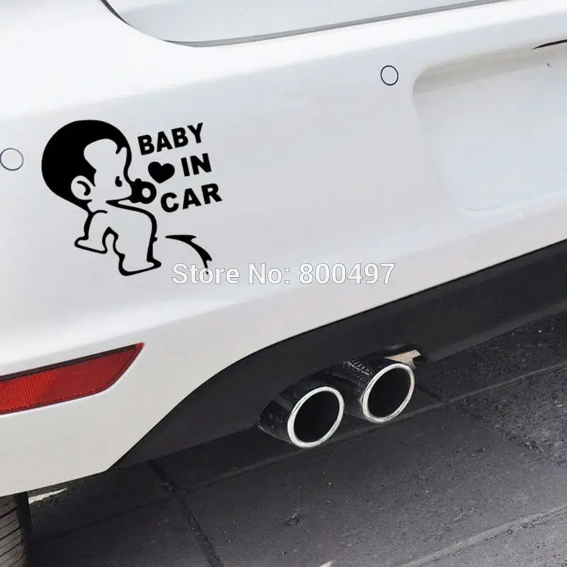 Новейший дизайн автомобильных чехлов автомобильная наклейка Baby in автомобильное