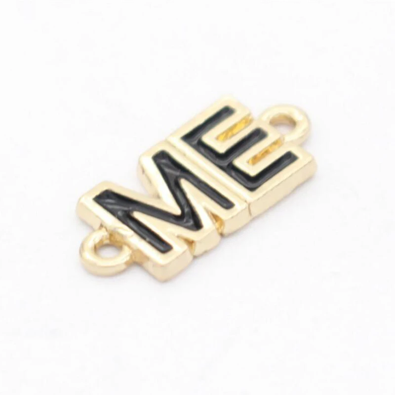 Пользовательские металлические этикетки gold me 1*0 6 см для одежды именная этикетка