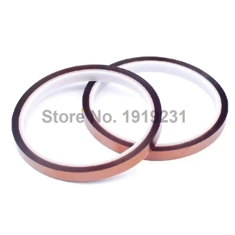 

1PCS 5mm x 33m Heat Resistant High Temperature Polyimide Adhesive Tape Hot New