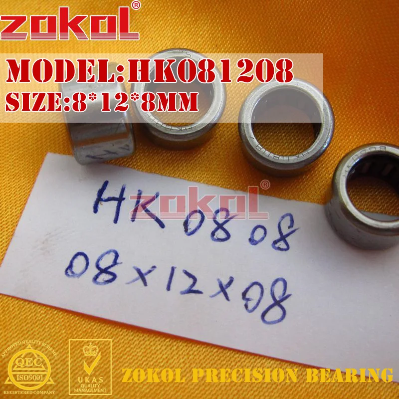 ZOKOL подшипник HK081208 HK0808 иглы роликовый 8*12*8 мм|bearing bearing|bearing roller bearingbearing 8mm |