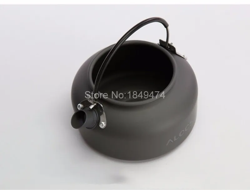 Alocs CW-K02, 0.8л, чайник для кемпинга, кухонная посуда, чайник для воды, ультралегкое оборудование для кемпинга, кухонная посуда, инструмент для пикника, 100 г