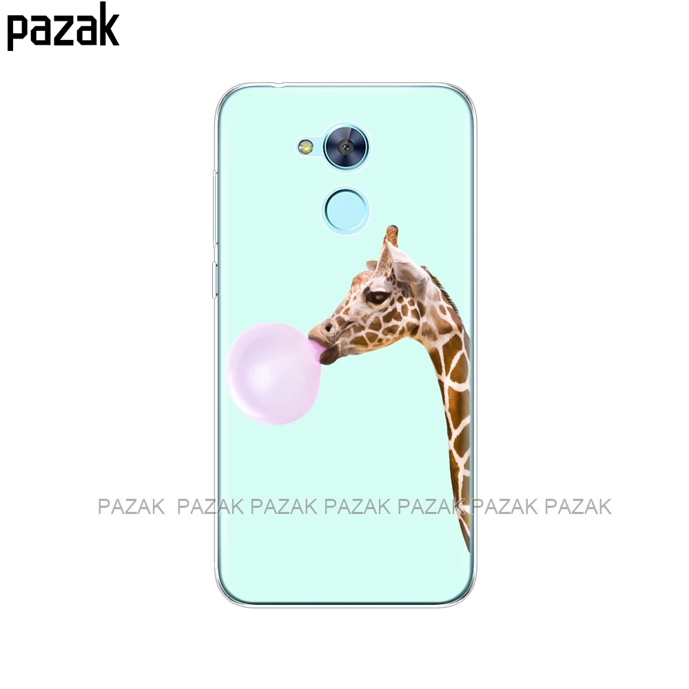 34343 Для Huawei Honor 6A, чехол, DLI-TL20, Funda, силиконовый чехол, 5,0 дюймов, Honor 6A, защитный чехол, Honor6A, чехол, бампер, кошка - Цвет: 34343