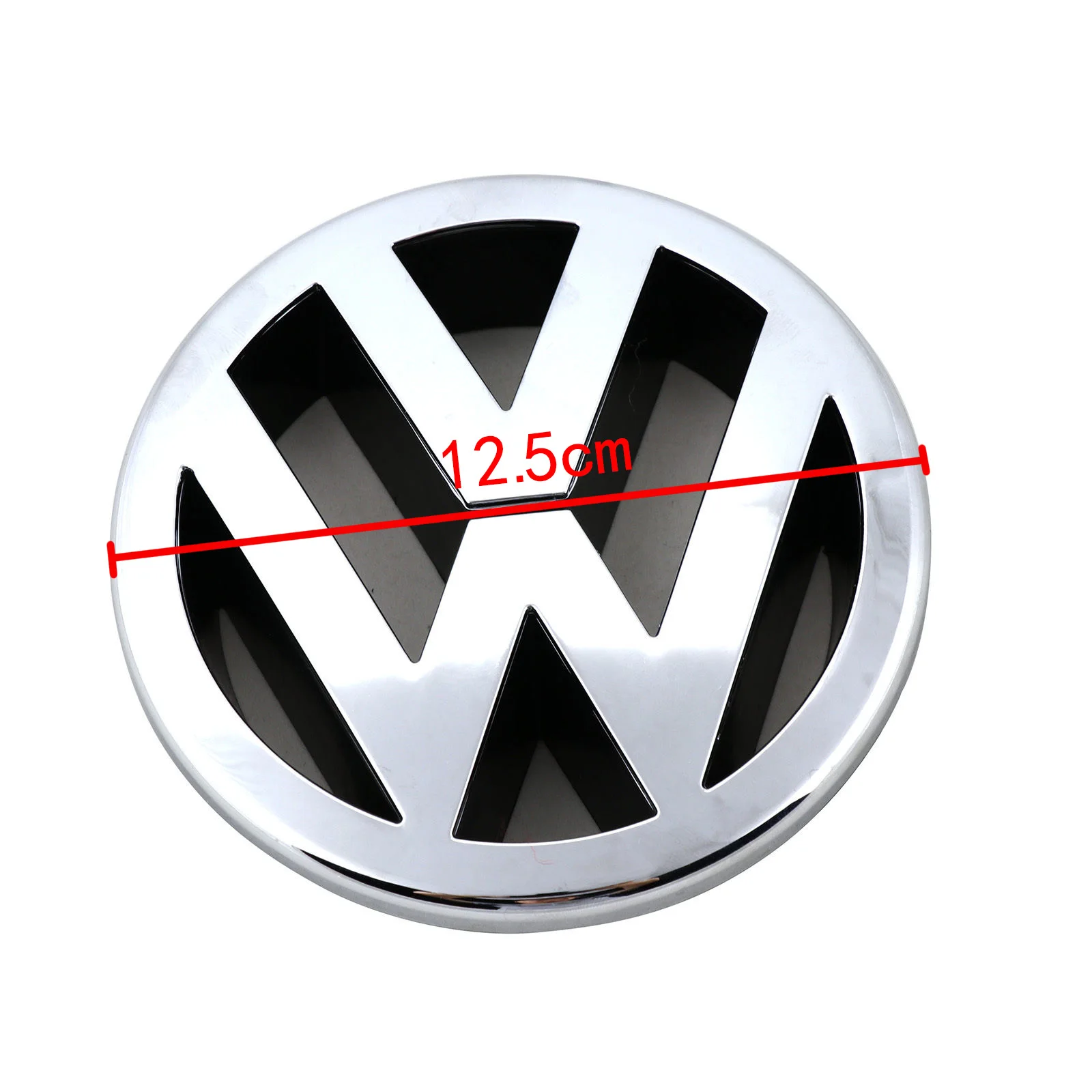 Эмблема для переднего радиатора автомобиля 125 мм хром 1T0 853 601 A VW Jetta GLI GTI EOS Rabbit 2006