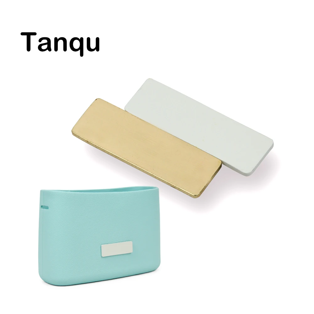 TANQU, 1 шт., новинка, белая, золотистая металлическая пряжка, крепление для O pocket, Сменные аксессуары для Obag O Bag, заслонки