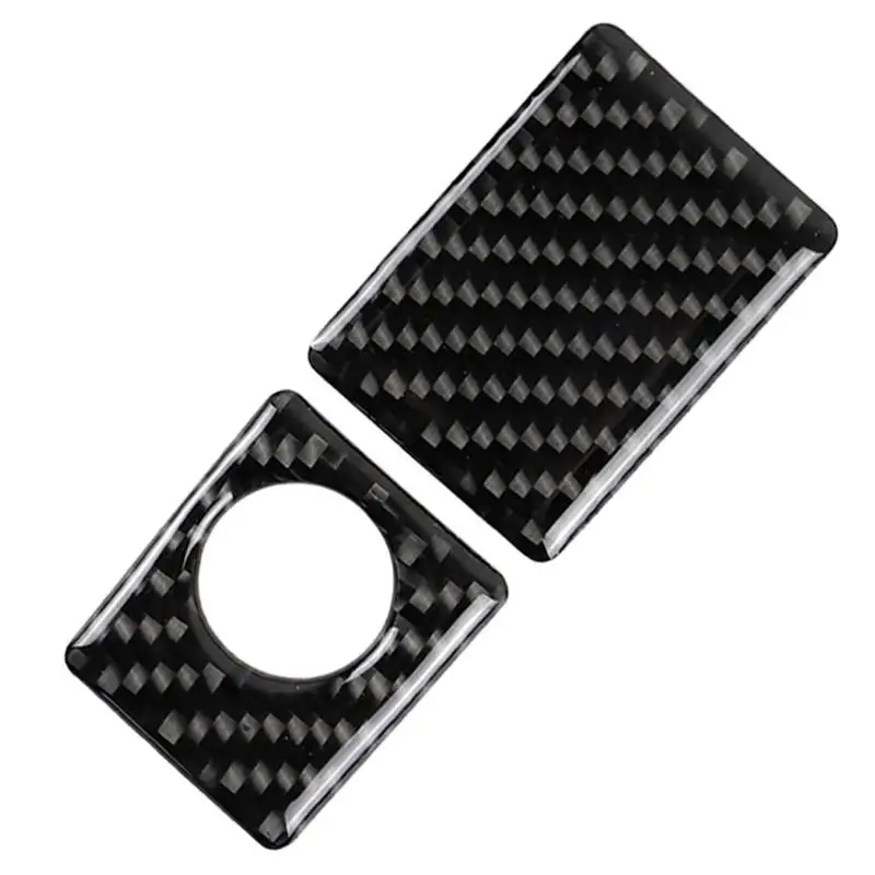 Автомобильная Перчаточная коробка из углеродного волокна отделочные наклейки