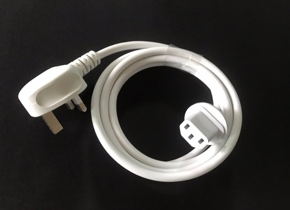 Купи UK standard Plug 1.8M Power cord cable for IMAC Computer Macbook UK plug charger adapter за 1,068 рублей в магазине AliExpress