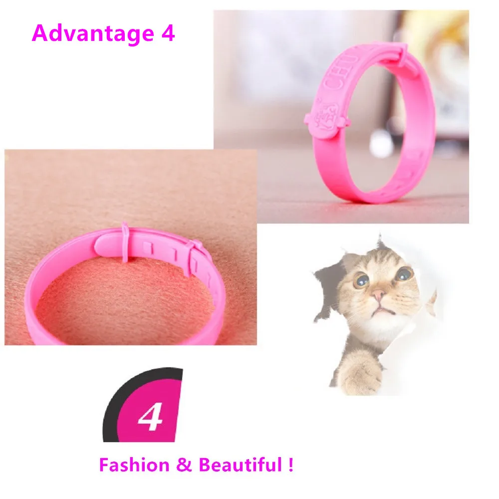 Ошейник для собак с защитой от блох регулируемое колье чокер и питомцев С клещей