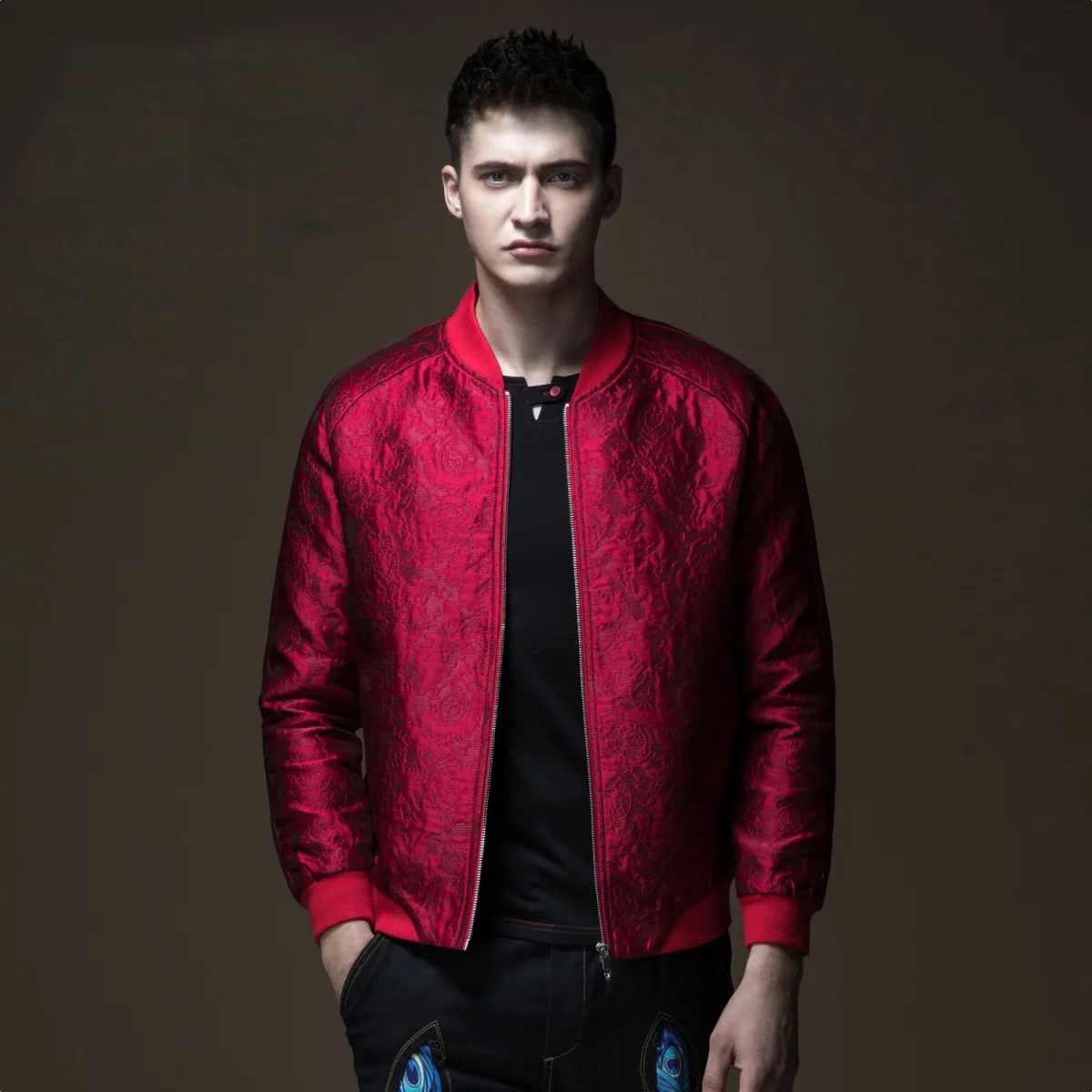 2019 Jaqueta Masculino Pinli Pin Lai новая стильная мужская бейсбольная куртка жаккардовый жакет