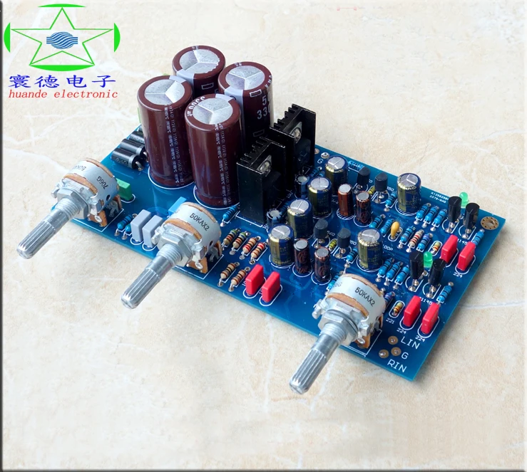 DIY тональная плата английский NAD HIFI тональный предусилитель Комплект