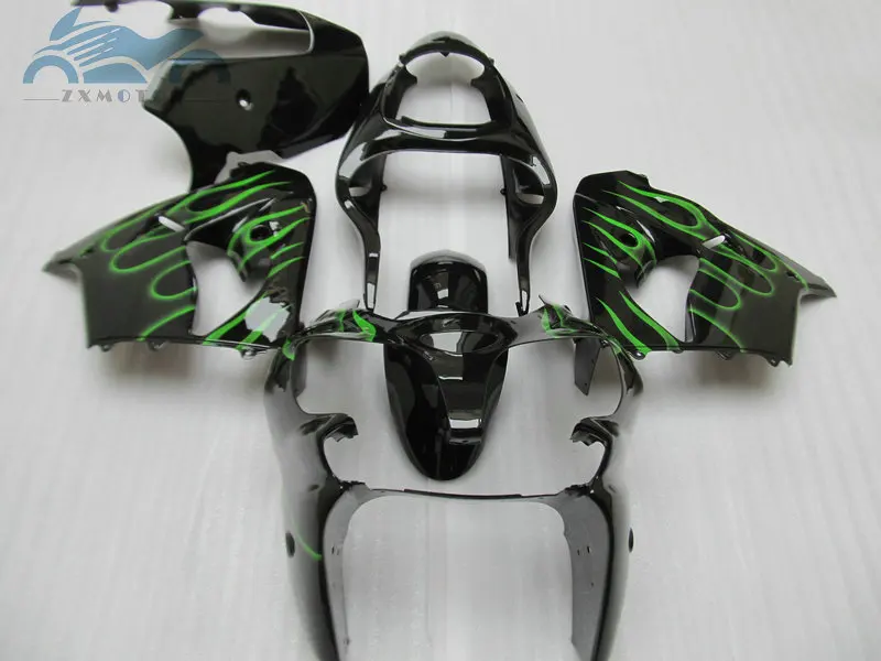 Комплекты обтекателей из АБС пластика для KAWASAKI Ninja ZX9R 00 01 детали гоночных дорог