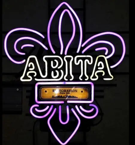 

Custom Abita Restoration Beer Glass Neon Light Sign Beer Bar