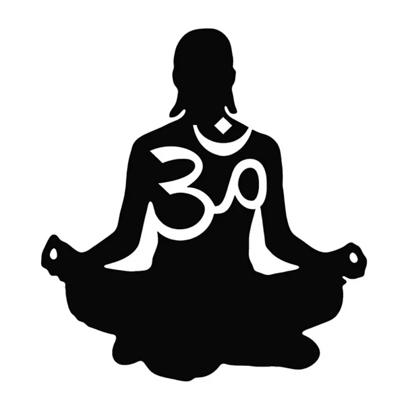 13*14 см YOGA OM водонепроницаемые автомобильные Стикеры наклейки Мотоциклетные