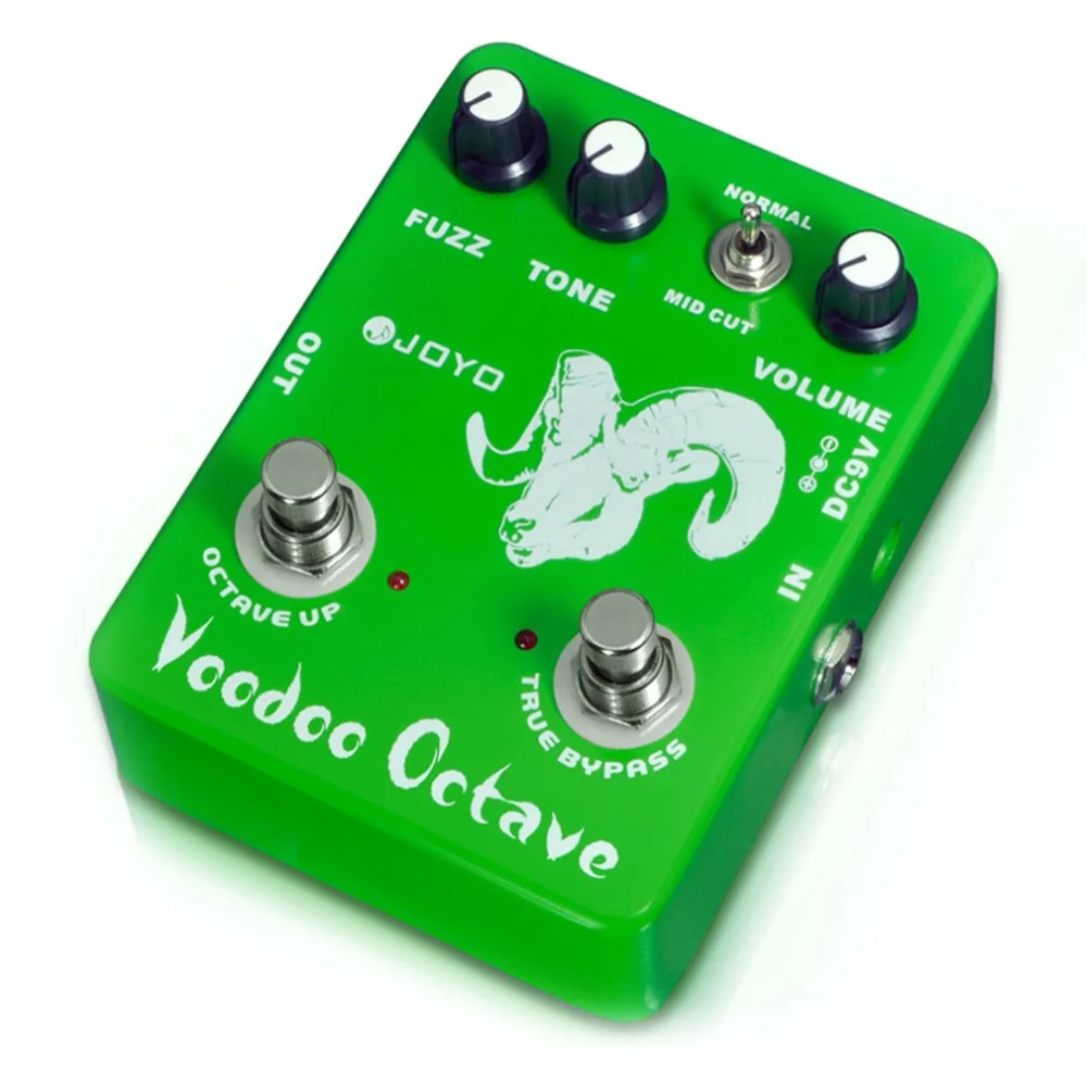 Педаль для гитары JOYO JF-12 Voodoo Octave Фуз-эффект электрические басы динамические