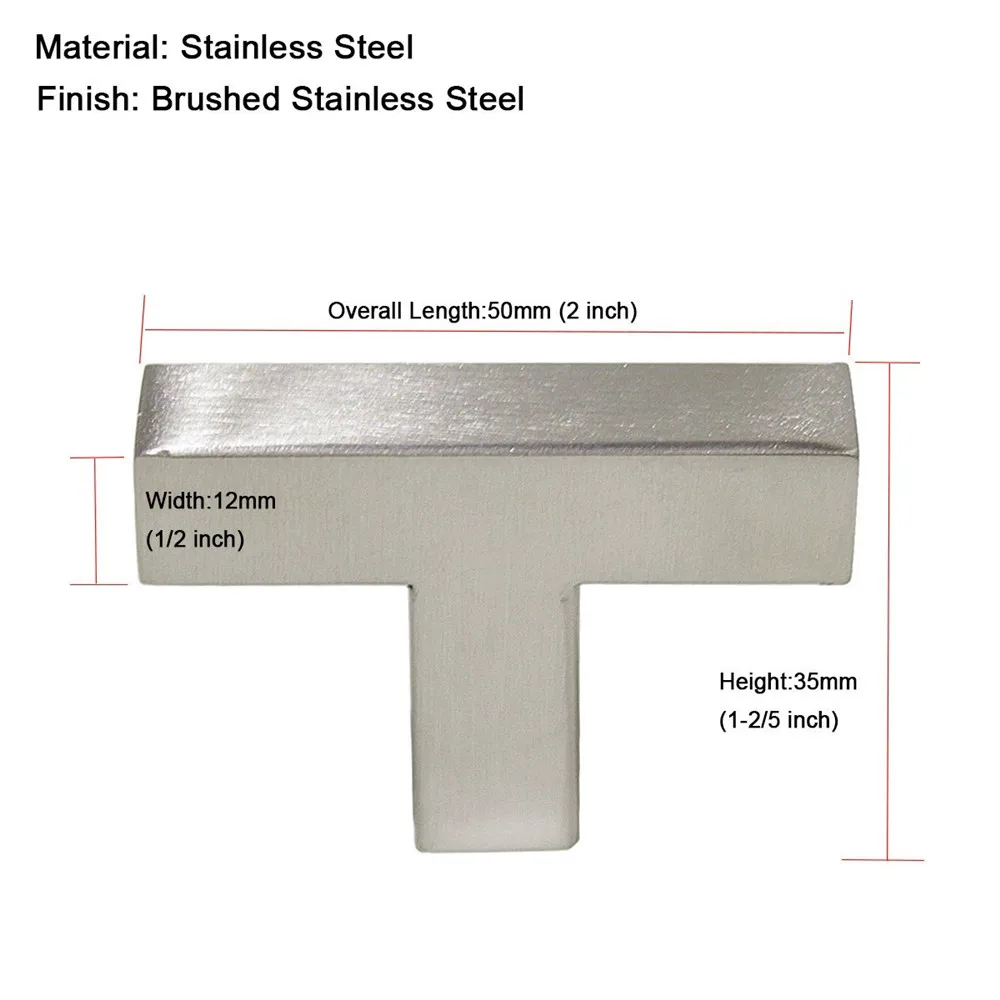 Goldenwarm ручки для мебели из нержавеющей стали современные дверные кухонных шкафов