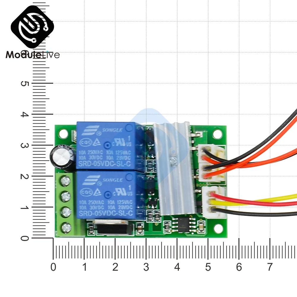 DC 12 V 24 V 3A PWM регулятор скорости двигателя постоянного тока регулируемое Управление скоростью Реверсивный релейный модуль 6 V-28 V 21 kHz 1203BS
