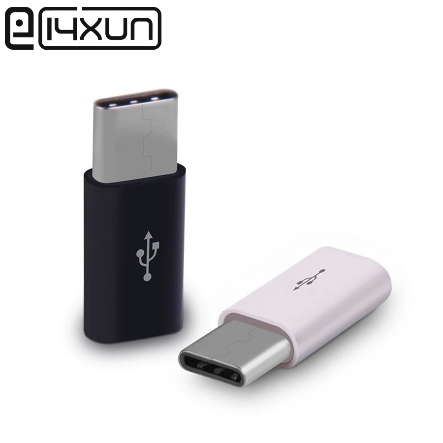 EClyxun 1 шт. высококачественный USB 3 Type C штекер к Micro 2 0 5Pin Женский адаптер для