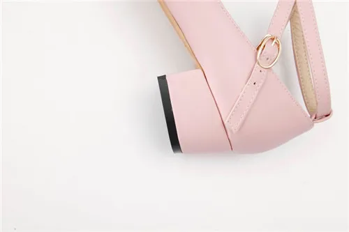 PXELENA/популярная обувь на среднем каблуке с перекрестной шнуровкой женские туфли