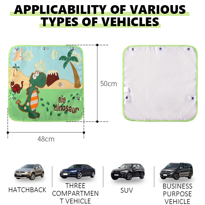 Дропшиппинг лобовое стекло автомобиля Солнцезащитная шторка задняя сторона