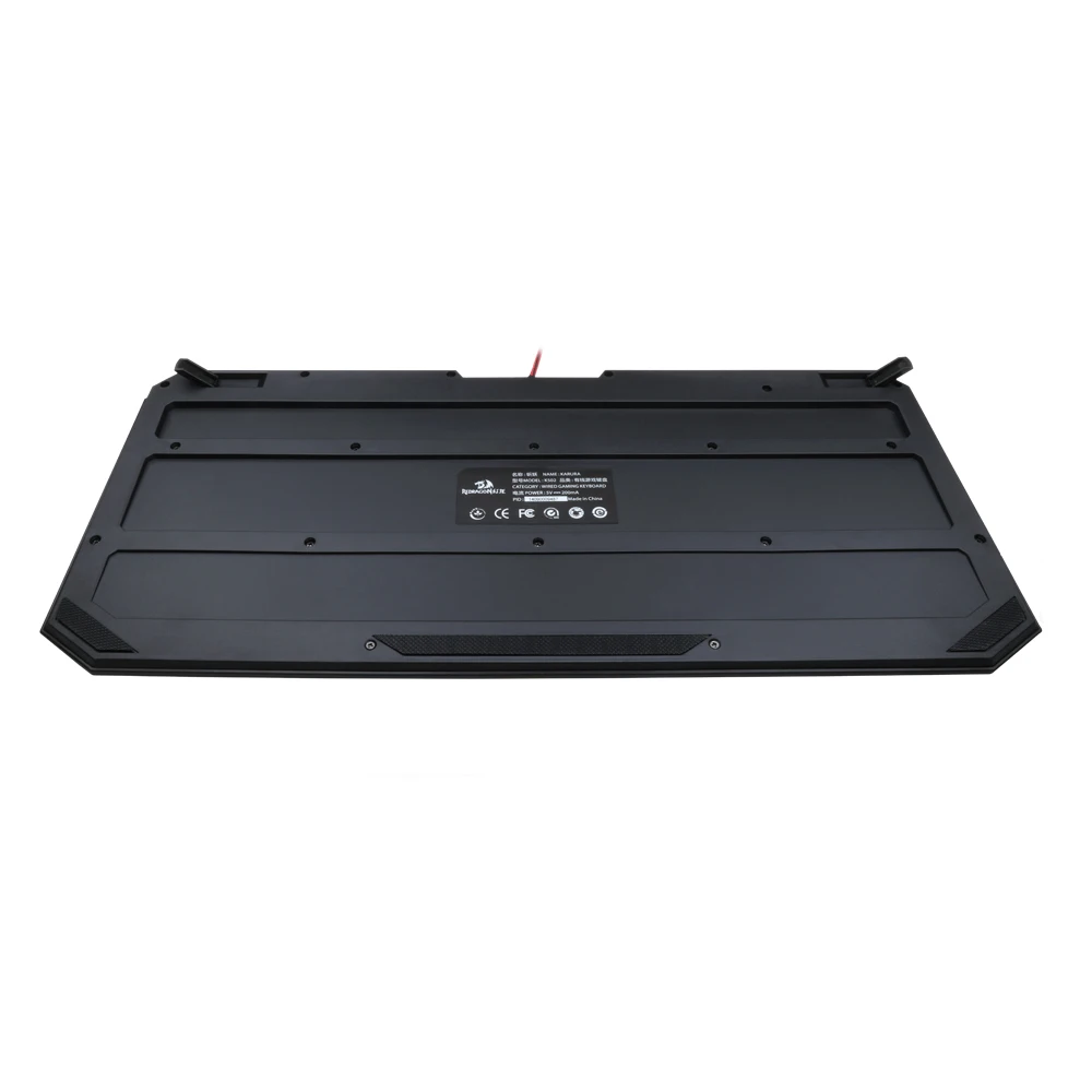 Redragon K502 1 Silent испанский игровой светодиодная подсветка клавиатуры Клавиатура с