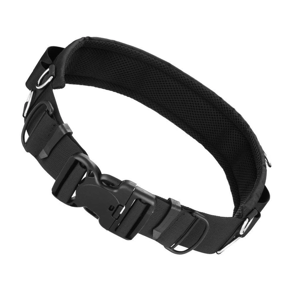 Adjustable Black Waist Strap DSLR Camera Belt Nylon Functional Lens Bag Buckle for | Электроника