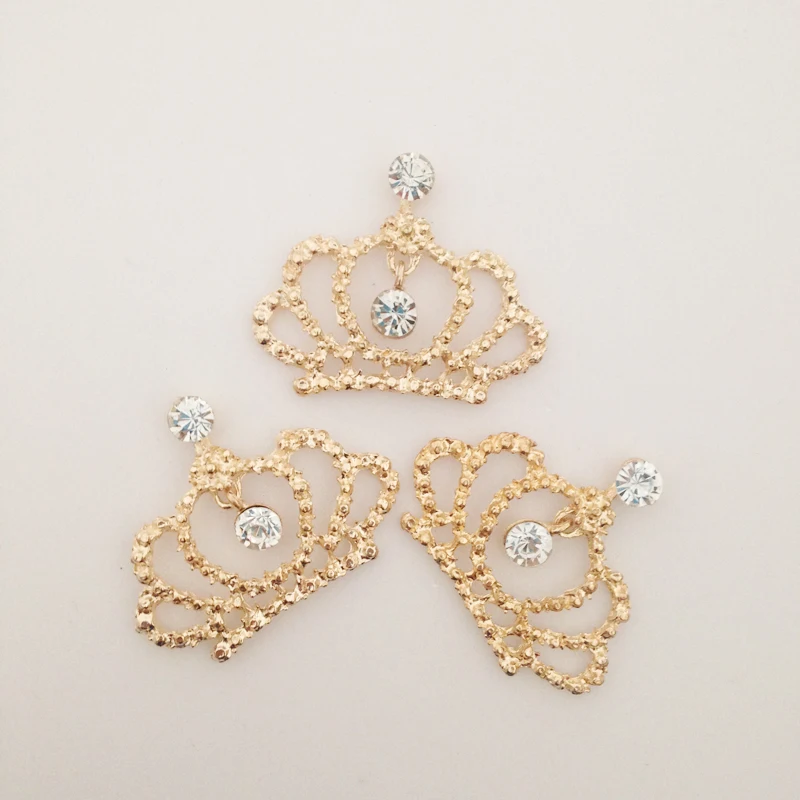 2 шт. украшения из страз Корона Подвеска Пряжка Стразы с плоской спинкой