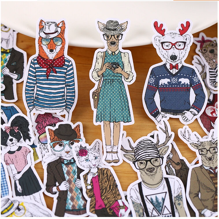 22 шт. креативные самодельные Ретро наклейки на каждый день/красивые