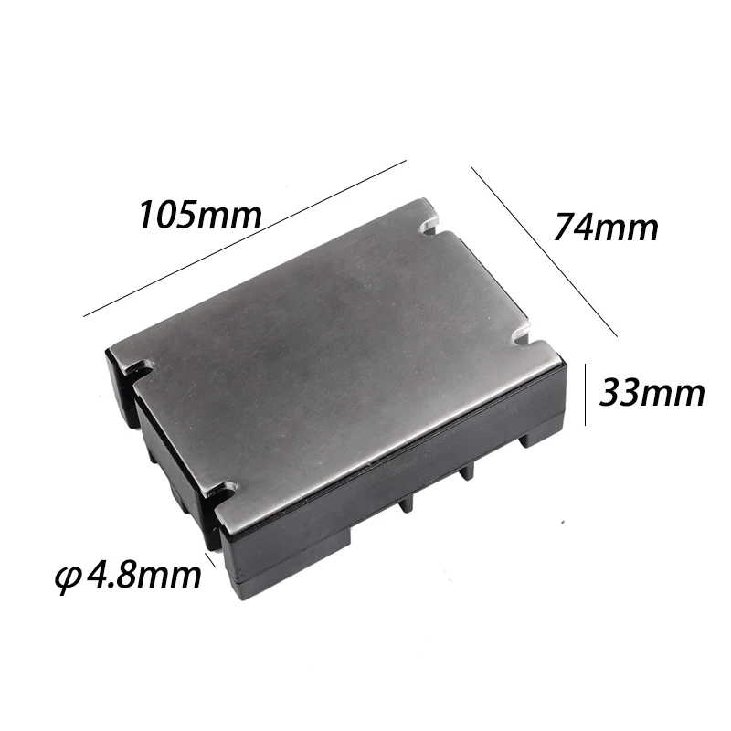 3 фазы твердотельные реле SSR 60A SSR 90-280V AC 20MA твердотельные реле 80A реле SSR 100A реле