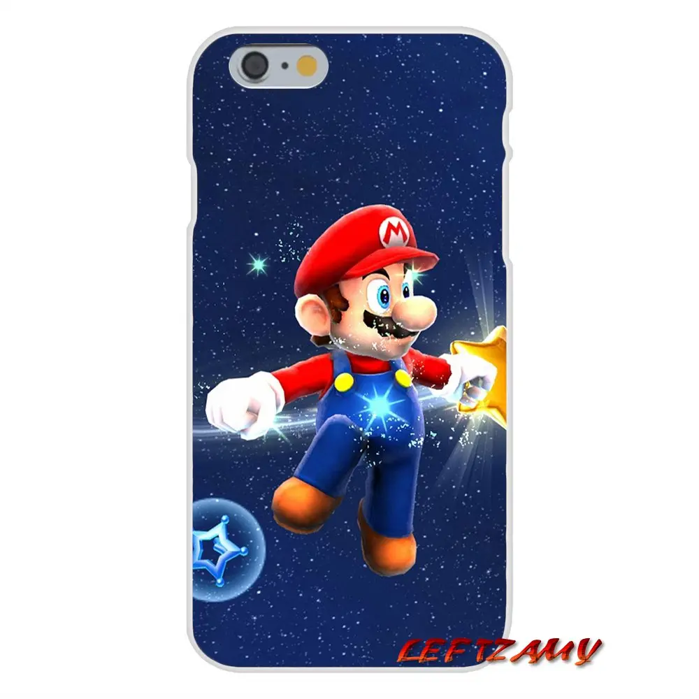Чехлы Super Mario Bros грибы художественный постер для Sony Xperia M2 M4 M5 E3 XA Aqua Z Z1 Z2 Z3 Z5 compact LG K4 7