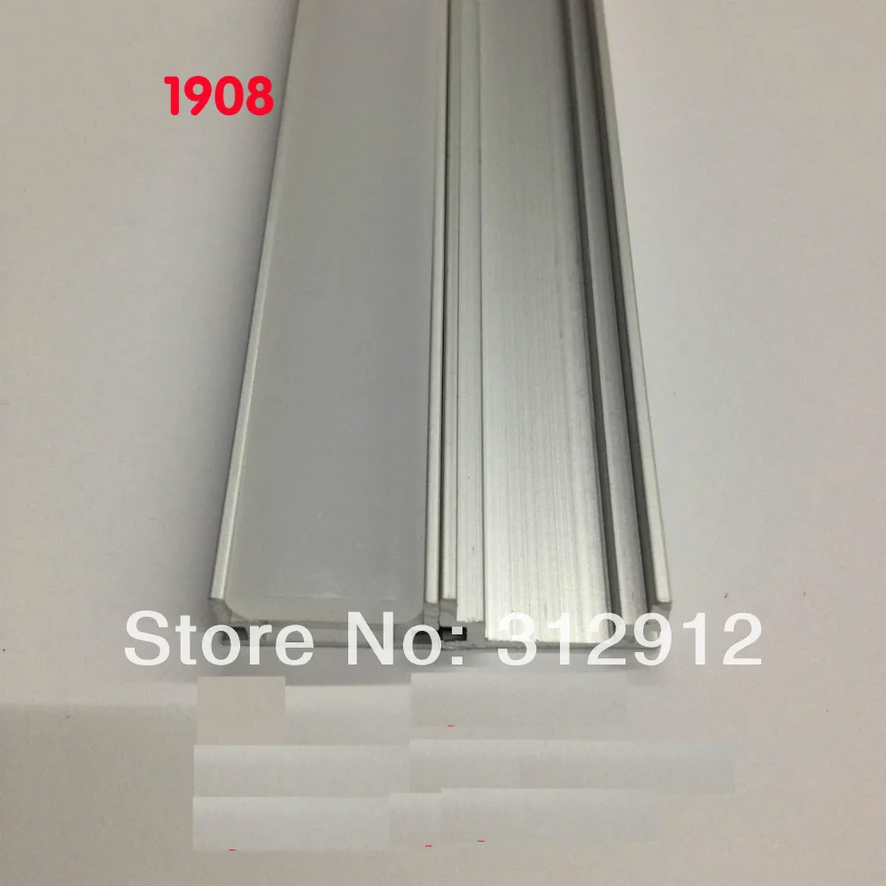 Фотолампа 1 м длинный светодиодный алюминиевый профиль (анодированный