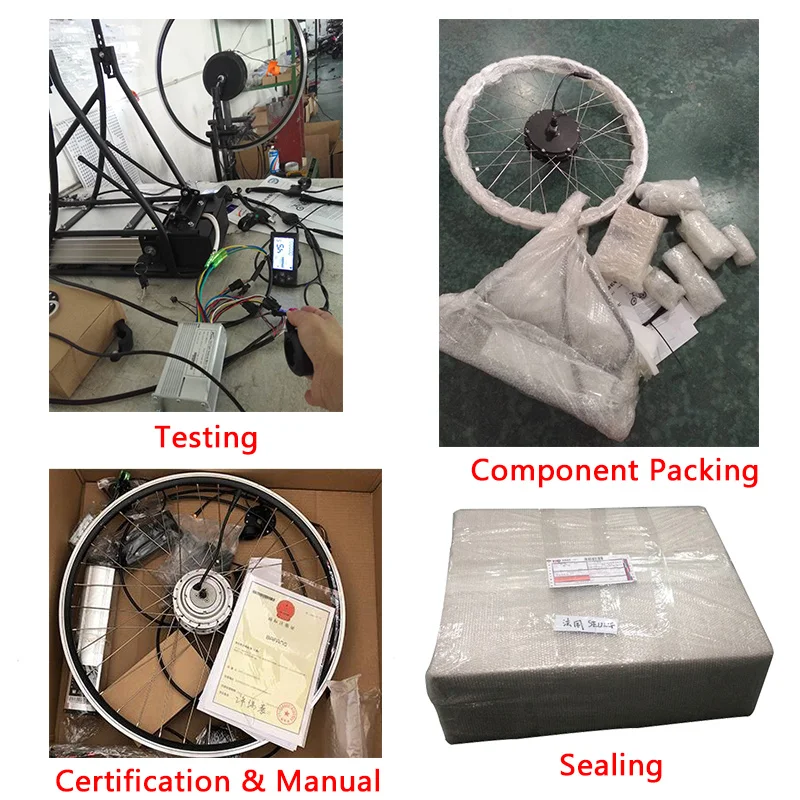 Мощный комплект для переоборудования электрического велосипеда 36V500W с литиевой
