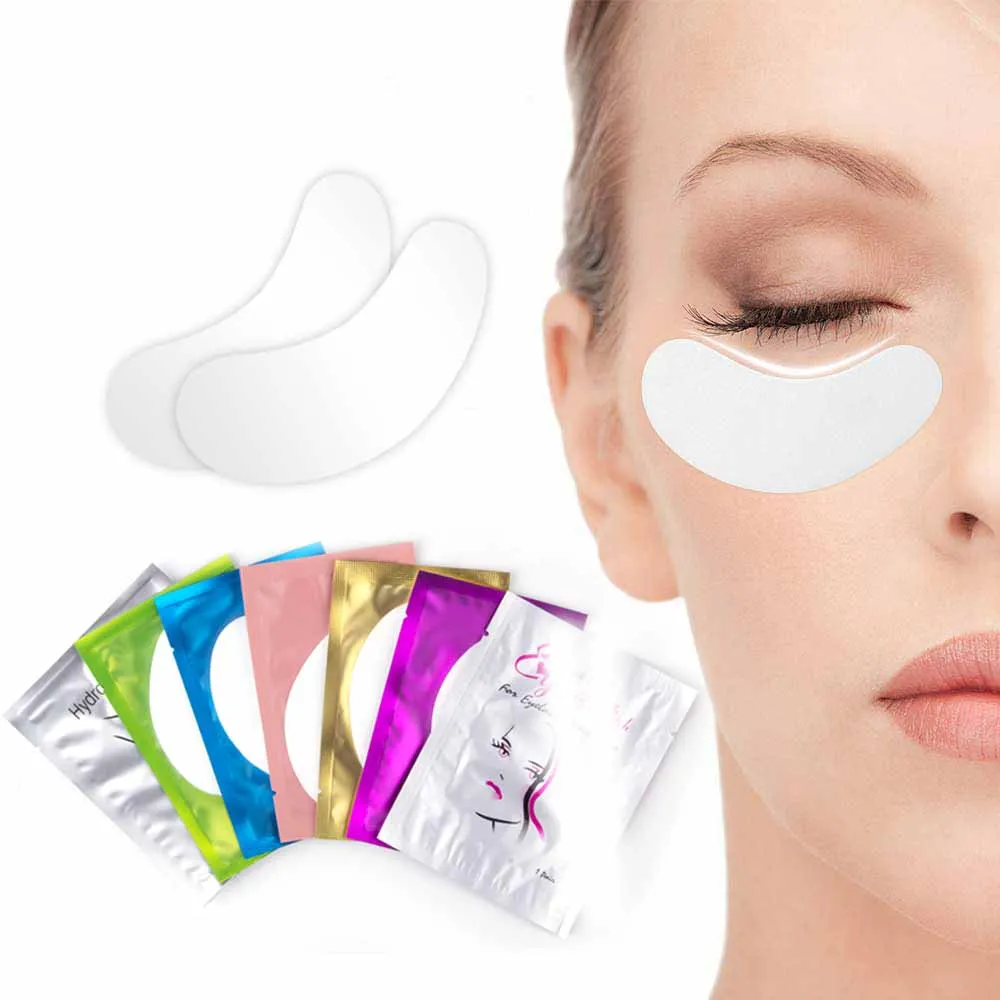 

250 Pairs Eyelash Extension Patches Under Eye Sticker Pads For Paper Eye Grafting Eyelashes Gel Wraps Lash Patch Makeup Tool