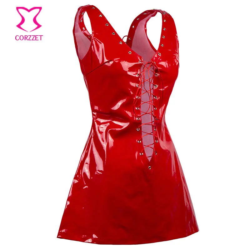 Соблазнительные Клубные платья без рукавов женские эротические костюмы из