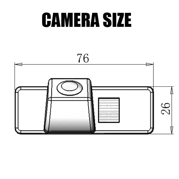 Беспроводная задняя камера сделай сам простая установка для Peugeot 607 / 806 807