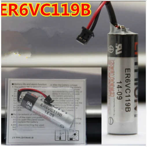 Для 10 шт./лот 100% оригинал новинка для TOSHIBA ER6V ER6VC119B 3 6 В 2000 мА · ч батарея ПЛК с