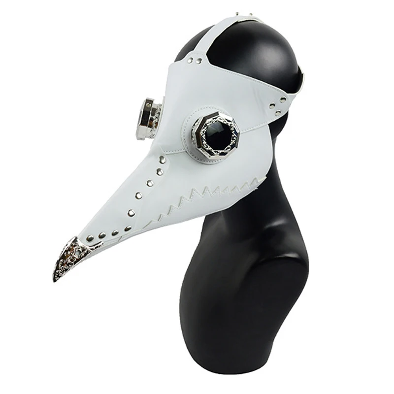 Маска для Хэллоуина полностью лицевая унисекс металлическая рамка Паровая панк