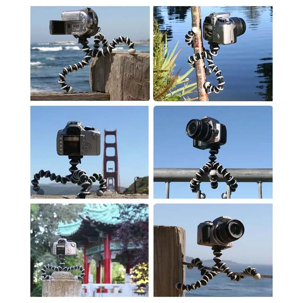 Мини штатив с поворотом на 360 градусов Портативный Гибкий Мобильный телефон