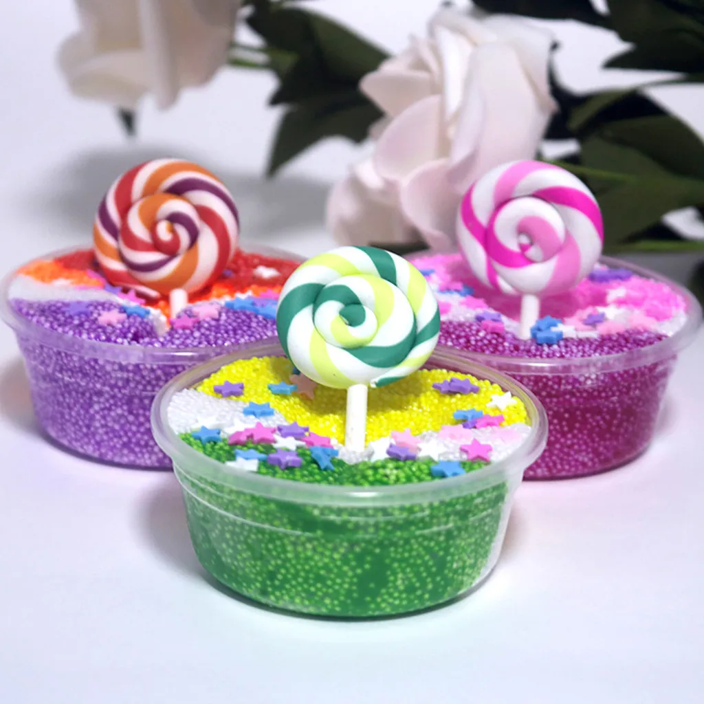 Модель глина смешивание облако слизь DIY мягкий хлопок ошламованная смесь