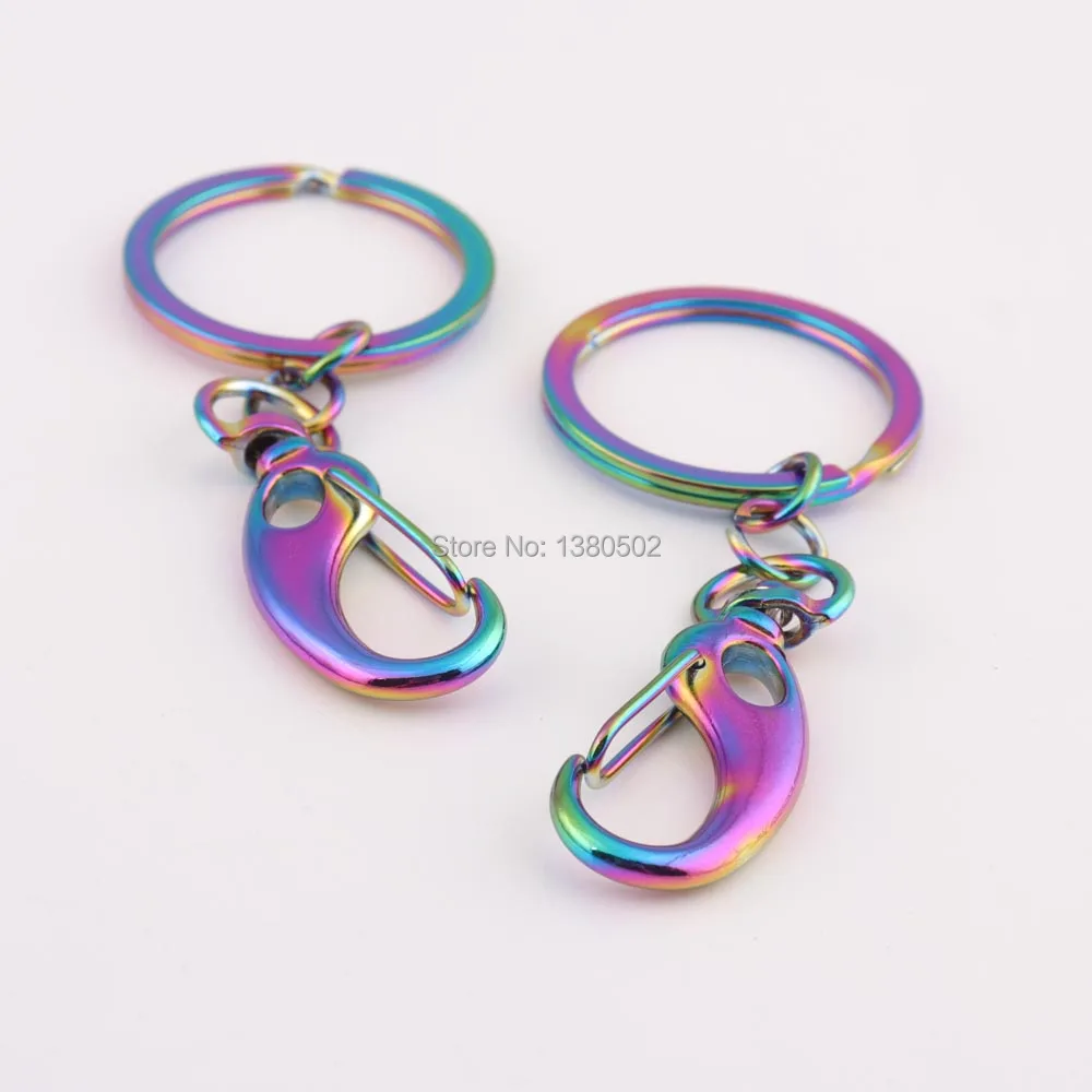 2 шт./лот Горячая Мода вакуумное покрытие металлический Радужный цвет