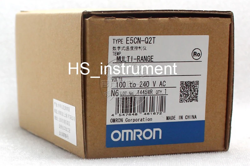 Первоначально подлинное OMRON E5CN-Q2T интеллектуальный цифровой термостат Температура контроллер E5CNQ2T нагревательный прибор