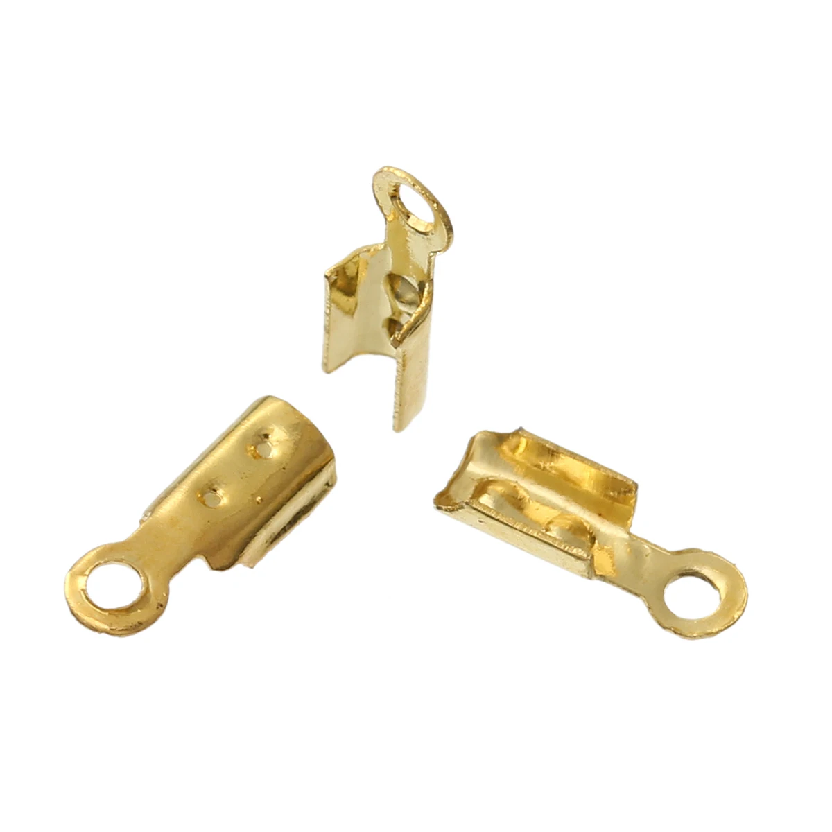 8 сезонов ожерелье кожаный шнур концевые крышки золотой цвет (подходит 1 5 мм Шнур)