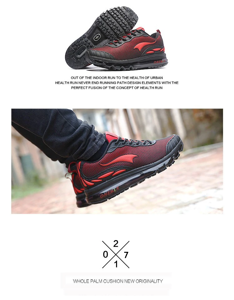 ONEMIX Max Man Running Shoes For Men Nice Trends Run Breathable Mesh Sport Shoes for Men Jogging Shoes Outdoor Walking Sneakers
