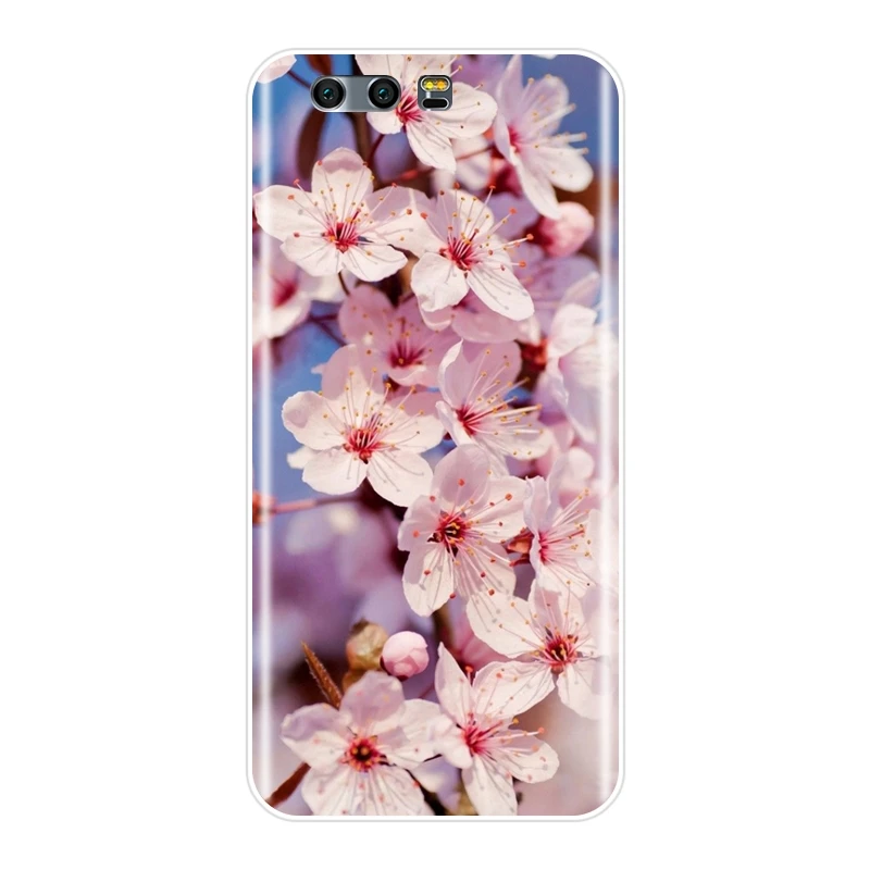 Задняя крышка для Huawei Honor 10 9 8 8X MAX 7 7S 7X 7A 7C Pro мягкий силиконовый розовый чехол