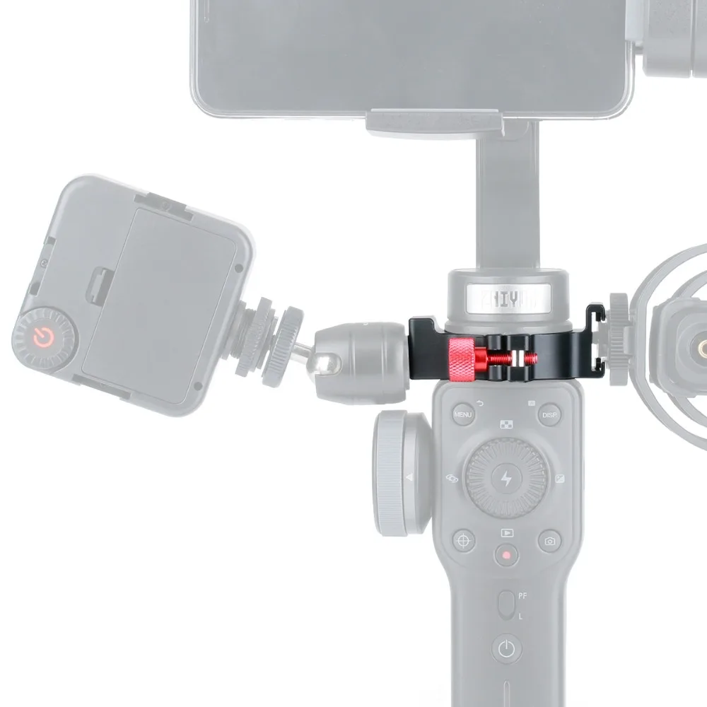 Для Zhiyun Smooth 4 аксессуары переходное кольцо с холодным башмаком для карданного